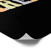 Matching Couples Better Together Best Friends Desi Poster (Ecke)