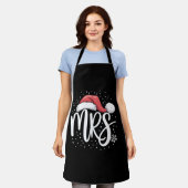 Matching Couples Mr. Wedding Xmas Ugly Santa Schürze (Getragen)