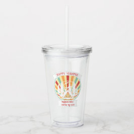 Matching customizable family camping, add name acryltrinkbecher