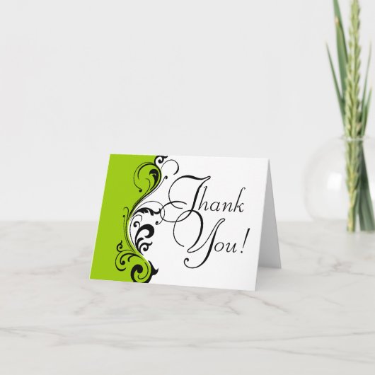 Matching Dankeschön Card Dankeskarte (Vorderseite)