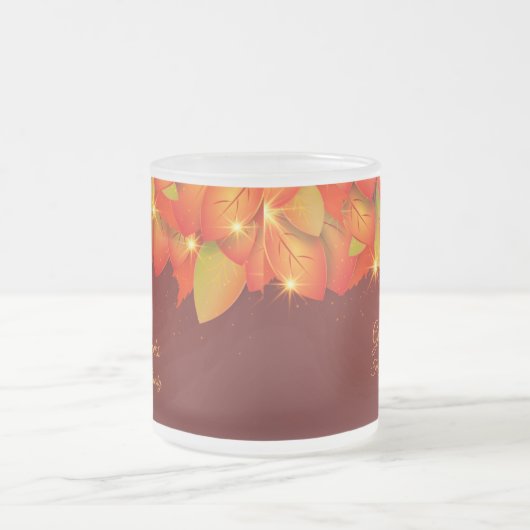 Matching Erntedank Orange Leaf Name Year Froste Mattglastasse (Mittel)