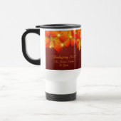 Matching Erntedank Orange Leaf Name Year Reisebecher (Links)