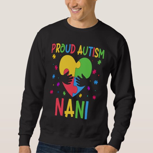 Matching Family Autism Awareness Month Proud Autis Sweatshirt (Vorderseite)