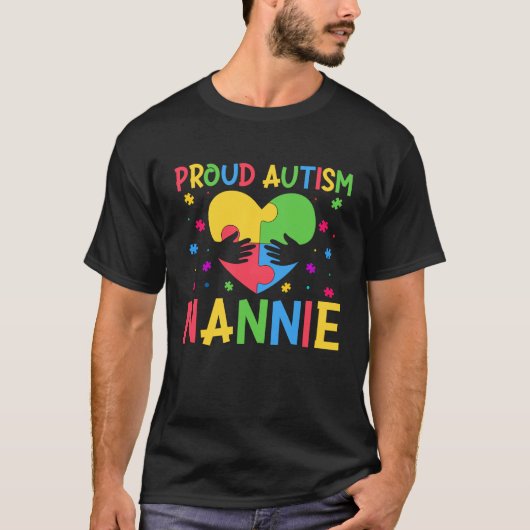 Matching Family Autism Awareness Month Proud Autis T-Shirt (Vorderseite)