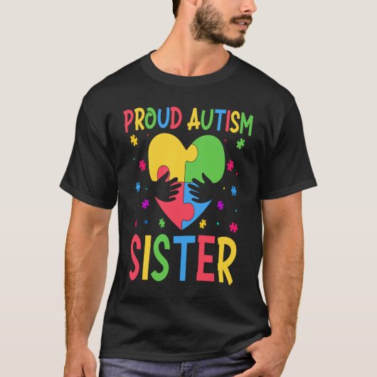 Matching Family Autism Awareness Month Proud Autis T-Shirt (Vorderseite)