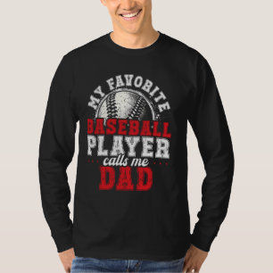 Matching Family Baseball Gift Vater Team Foto Fath T-Shirt