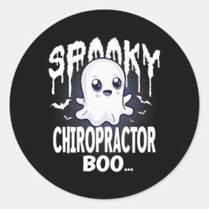 Matching Family Chiropraktor Halloween-Kostüm Runder Aufkleber