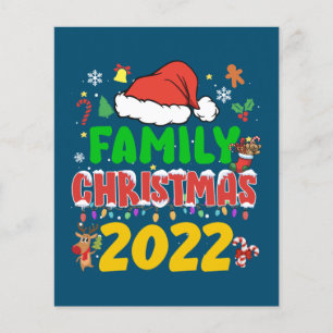 Matching Family Christmas 2022 Team Santa Elf Squa Flyer