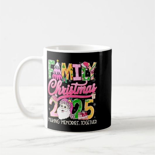 Matching Family Christmas 2025 Xmas Making Memorie Kaffeetasse (Links)