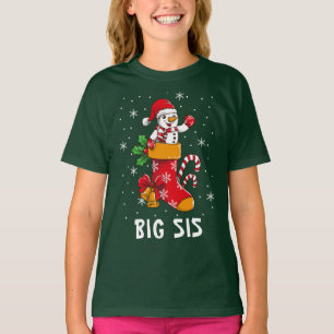 Matching Family Christmas Big Sister Individuelle  T-Shirt