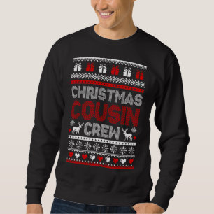 Matching Family Christmas Pajamas Cousin Crew Sweatshirt