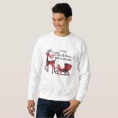 Matching Family Christmas | Personalisiert modern Sweatshirt (Vorne ganz)