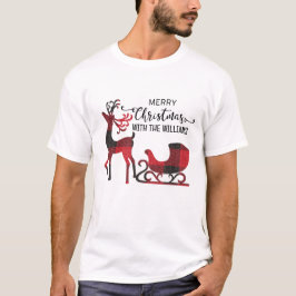 Matching Family Christmas | Personalisiert modern T-Shirt