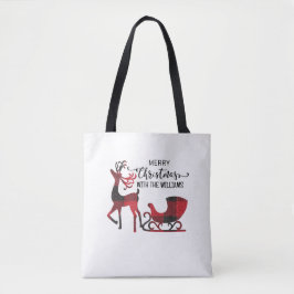 Matching Family Christmas | Personalisiert modern Tasche