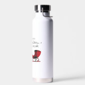 Matching Family Christmas | Personalisiert modern Trinkflasche (Links)
