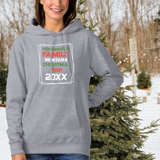 Matching Family Christmas Trip 20XX Hoodie