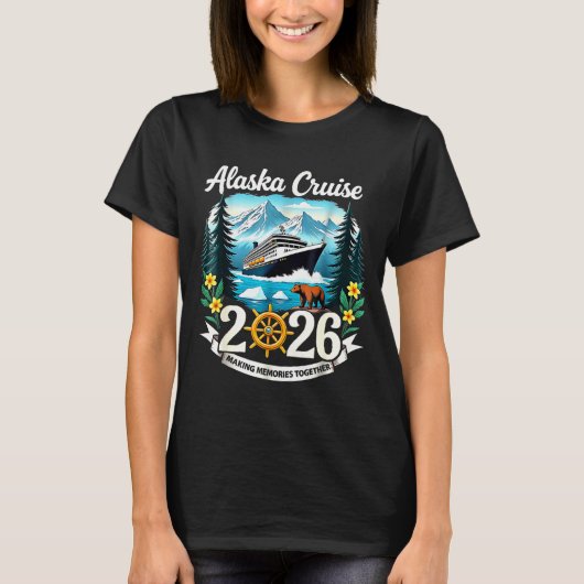 Matching Family Friends And Group Alaska Cruise 20 T-Shirt (Vorderseite)