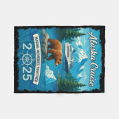 Matching Family Friends And Group Alaskan Alaska C Fleecedecke (Vorderseite (Horizontal))