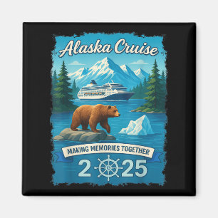 Matching Family Friends and Group Alaskan Alaska C Magnet