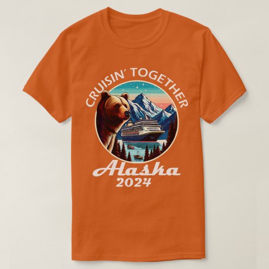 Matching Family Friends Group Alaska Kreuzfahrt Va T-Shirt (Design vorne)