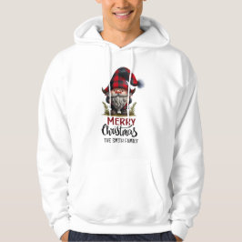 Matching Family Gnome Frohe Weihnachten | Karierte Hoodie