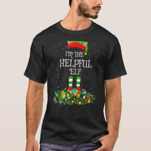 Matching Family Group I ist die hilfreiche Elf Chr T-Shirt