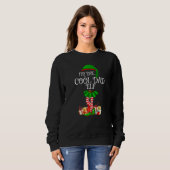 Matching Family Group I'm The Cool Dad Elf Christm Sweatshirt (Vorne ganz)