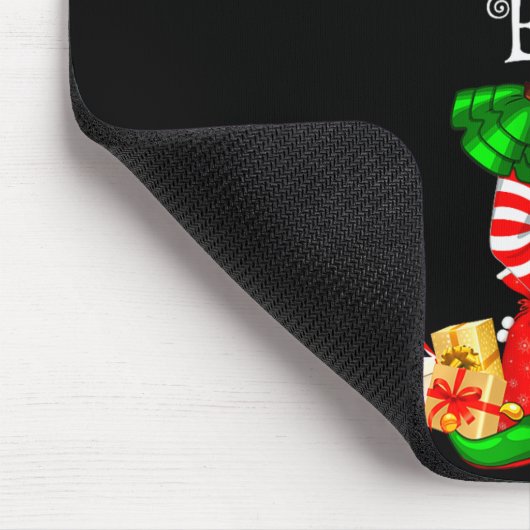 Matching Family Group I'm The Crafty Elf Christmas Mousepad (Ecke)