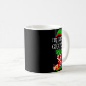 Matching Family Group I'm The Gigi Elf Christmas Kaffeetasse (VorderseiteRechts)