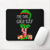 Matching Family Group I'm The Gigi Elf Christmas Mousepad (Mit Mouse)