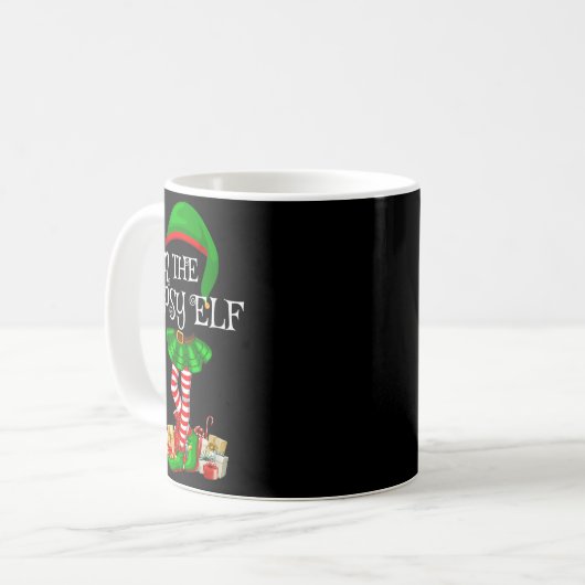 Matching Family Group I'm The Tipsy Elf Christmas Kaffeetasse (Vorderseite Links)