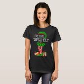 Matching Family Group I'm The Tipsy Elf Christmas T-Shirt (Vorne ganz)