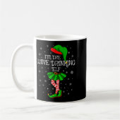 Matching Family Group I'm The Wine Drinking Elf Ch Kaffeetasse (Links)