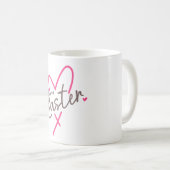 Matching Family Happy Oaster Kaffeetasse (VorderseiteRechts)