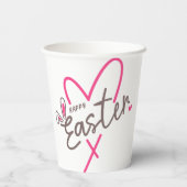 Matching Family Happy Oaster Pappbecher (Rückseite)