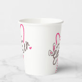 Matching Family Happy Oaster Pappbecher (Links)