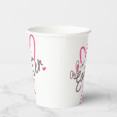 Matching Family Happy Oaster Pappbecher (Rechts)