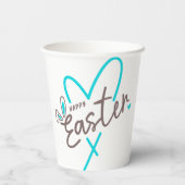 Matching Family Happy Oaster Pappbecher (Rückseite)