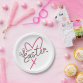 Matching Family Happy Oaster Pappteller (Party)