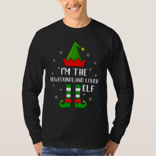 Matching Family Ich bin die Neufundland Elf Christ T-Shirt