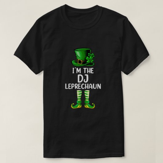 Matching Family Im DJ Leprechaun St Patricks D T-Shirt (Design vorne)