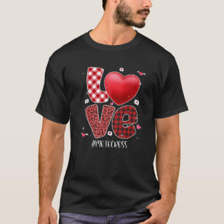 Matching Family Liebe Motocross Herz Funny Couple T-Shirt