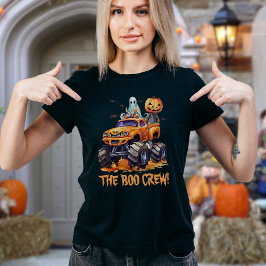 Matching Family Monster Truck Niedlich Boo Crew Fr T-Shirt
