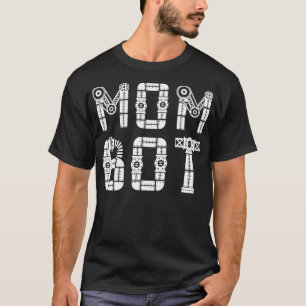 Matching Family Robot Mutter Mama Bot T-Shirt