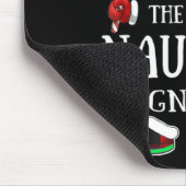 Matching Family The Naughty Gnome Christmas Group Mousepad (Ecke)