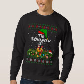 Matching Family Ugly The Rumäne Elf Weihnachten Sweatshirt (Vorderseite)