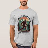Matching Family Vacation BigFoot Gone Squatchin' T-Shirt (Vorderseite)