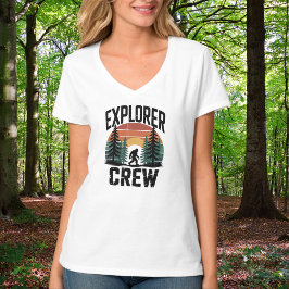 Matching Family Vacation Explorer Crew & Bigfoot T-Shirt