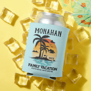 Matching Family Vacation Tropical Sunset Dosenkühler