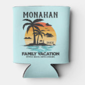 Matching Family Vacation Tropical Sunset Dosenkühler (Vorderseite)